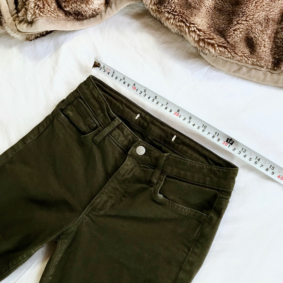 JOE'S The Skinny Mid Rise Jeans Olive GUC | 26 - Picture 3 of 8
